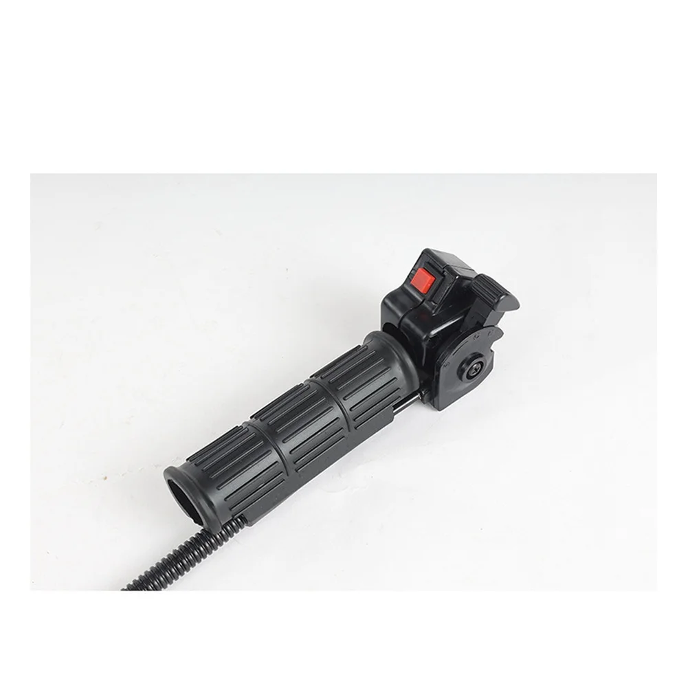 

Сменный узел рукоятки дроссельной заслонки для кусторезов, ранцевых газонокосилок и высоторезов с гофрированной трубчатой конструкцией