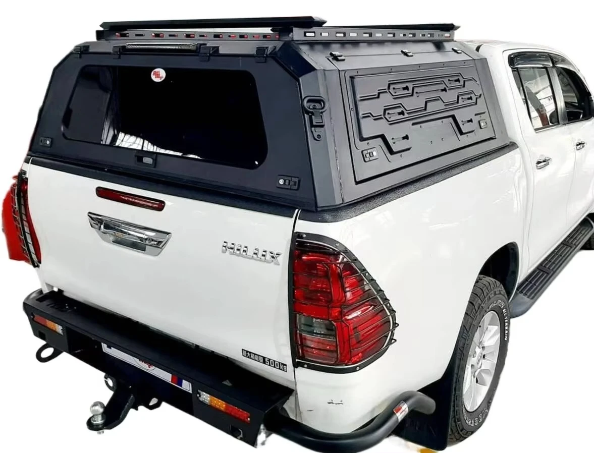 STLF Hinged Waterproof Anti-rusted Manganese Steel Canopy For Ram 1500 Pickup Truck Exterior With Hard Type Locking