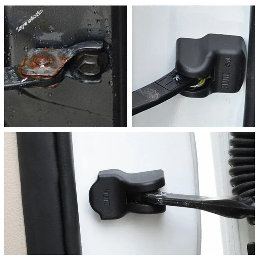 

Car Interior Accessories For Nissan Murano 2015 - 2023 Door Lock Stopper Limiting Arm Buckles Waterproof Protector Cover Trim