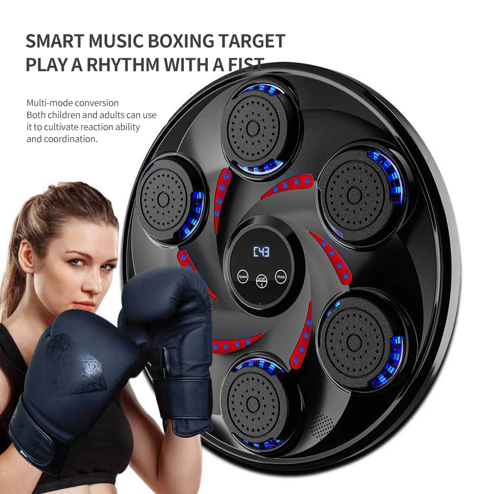 2025 Smart Music Boxing Machine Training Music Boxing Machine Punch Adult Child