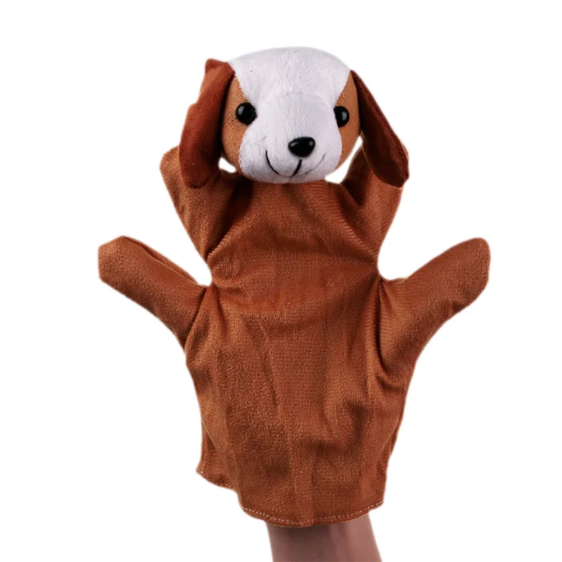 Juguete de peluche de pájaro de mano de Animal, guante de cinco dedos, elefante, caballo, utilería para contar cuentos, regalo de guardería, T1, nuevo