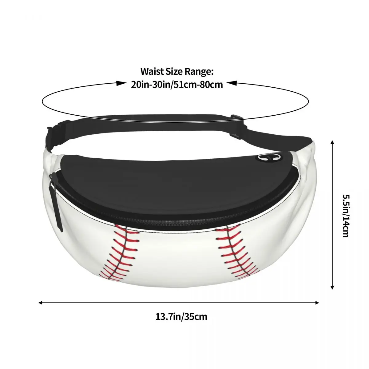 Cool Softball-riñonera de encaje de béisbol para hombre y mujer, bolso de cintura cruzado para viaje, bolsa de dinero para teléfono