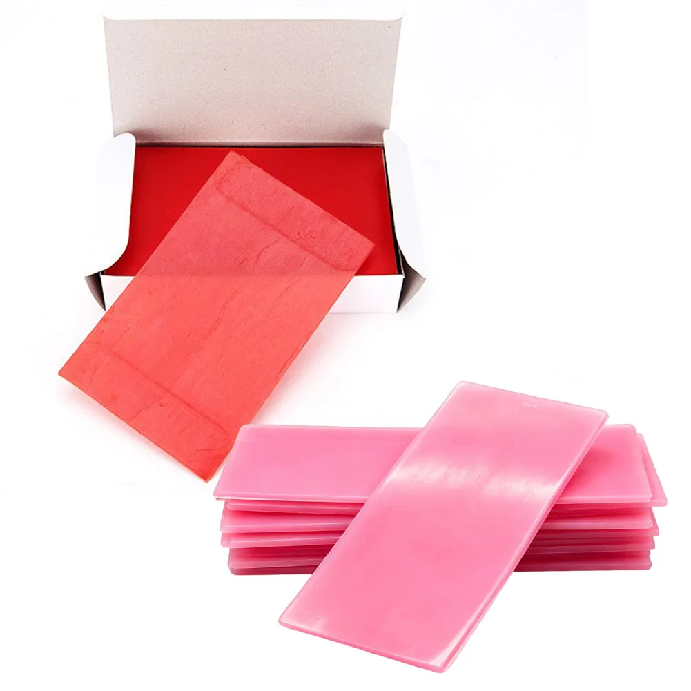 Soft/Hard Denture Base Plate Wax Dental Lab Modelling Wax Red Pink Flakes 250g Denture Model Pattern Shaping Casting Materials