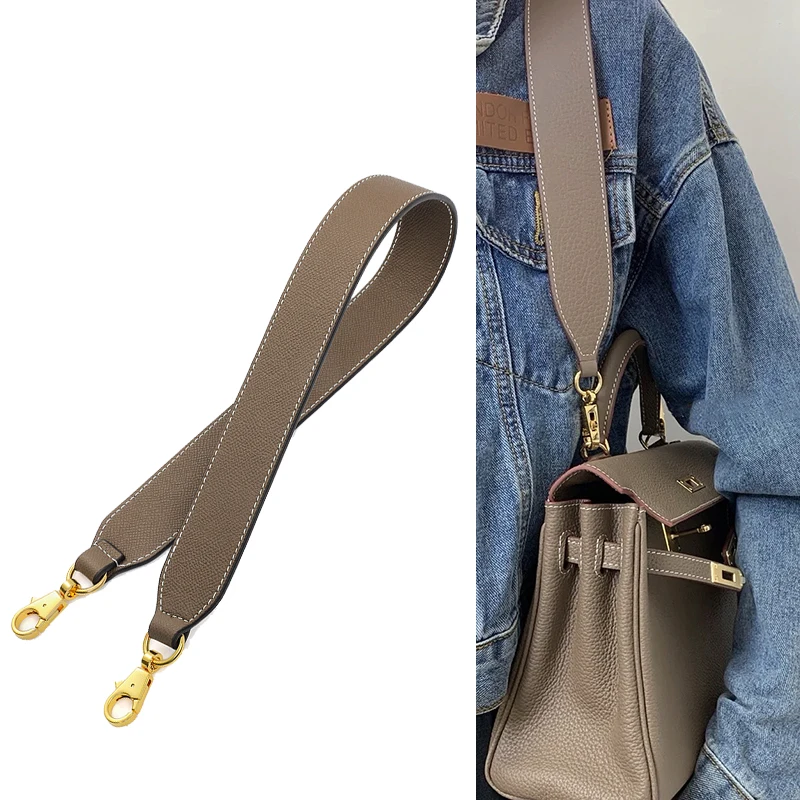 68cm Togo leather strap for All Kelly handbag Birkin bag Genuine Leather Underarm Shoulder Strap Replacement Bag Accessories