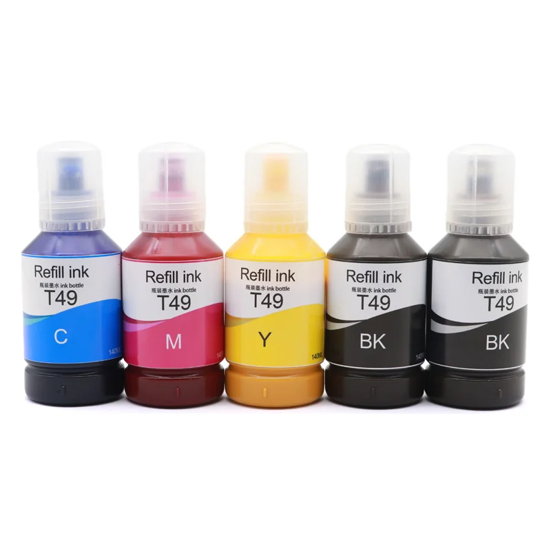 Imagem -03 - Tinta da Sublimação para Epson 140ml T49 T49m T49h T49n T49l T49p F170 F570 F571 T3100x T3170 F100 F150 F500 F550 F560 F561 F160 Peças