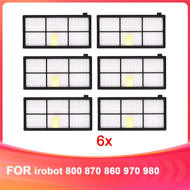 【Venta Flash】para filtro de accesorios de Robot aspirador Irobot 800, Hypa 870, 860, 970, 980