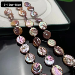 15-16mm AAAA 18cm Natural Pearl Beads High Quality Baroque Loose for Jewelry Making DIY Necklace Bracelet Accessories Wedding