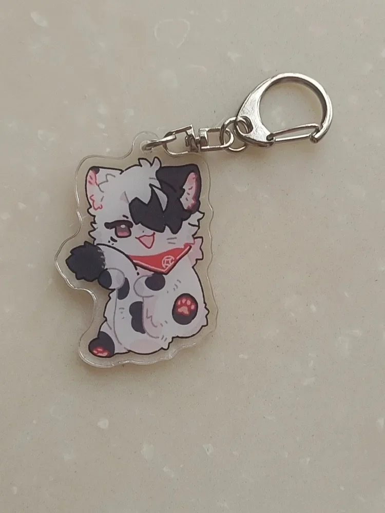 Honkai:Star Rail Phainon Mydei Cat Style Acrylic Lanyard For IPhone/Xiaomi/Huawei Mobile Phone Case Keychain KeyChain Cover Hang