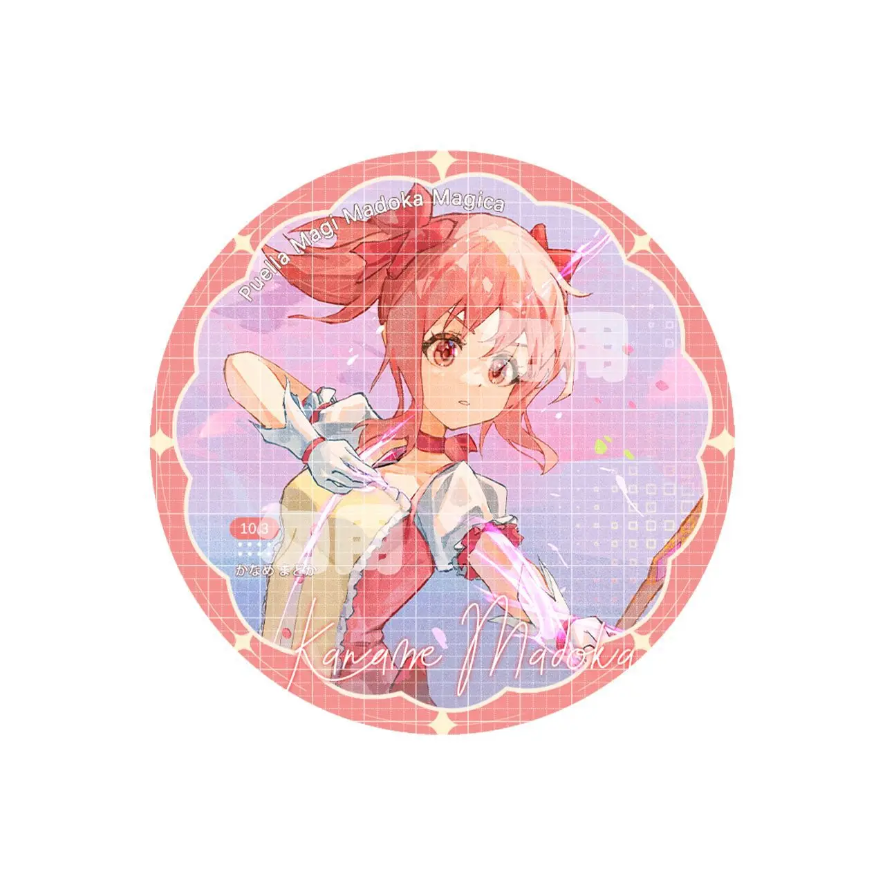 Anime Puella Magi Madoka Magica Figures Kaname Madoka Miki Sayaka Metal Badge Character Tomoe Mami Cute Christmas Pin Decor Gift