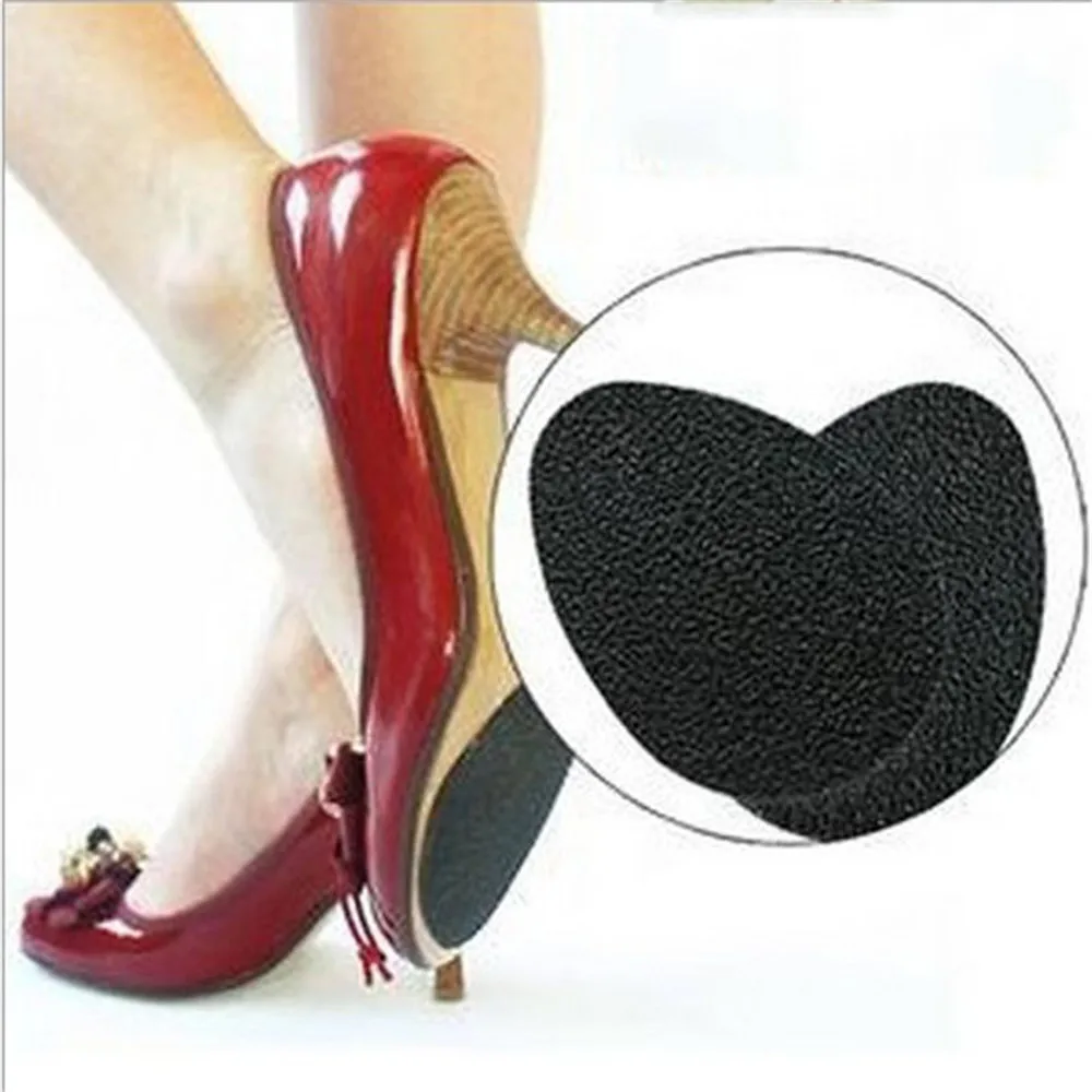 5 Pair Durable Anti-Slip Self-Adhesive Shoes Mat Non Slip Insole High Heel Sticker High Heel Sole Protector Rubber Pads Cushion