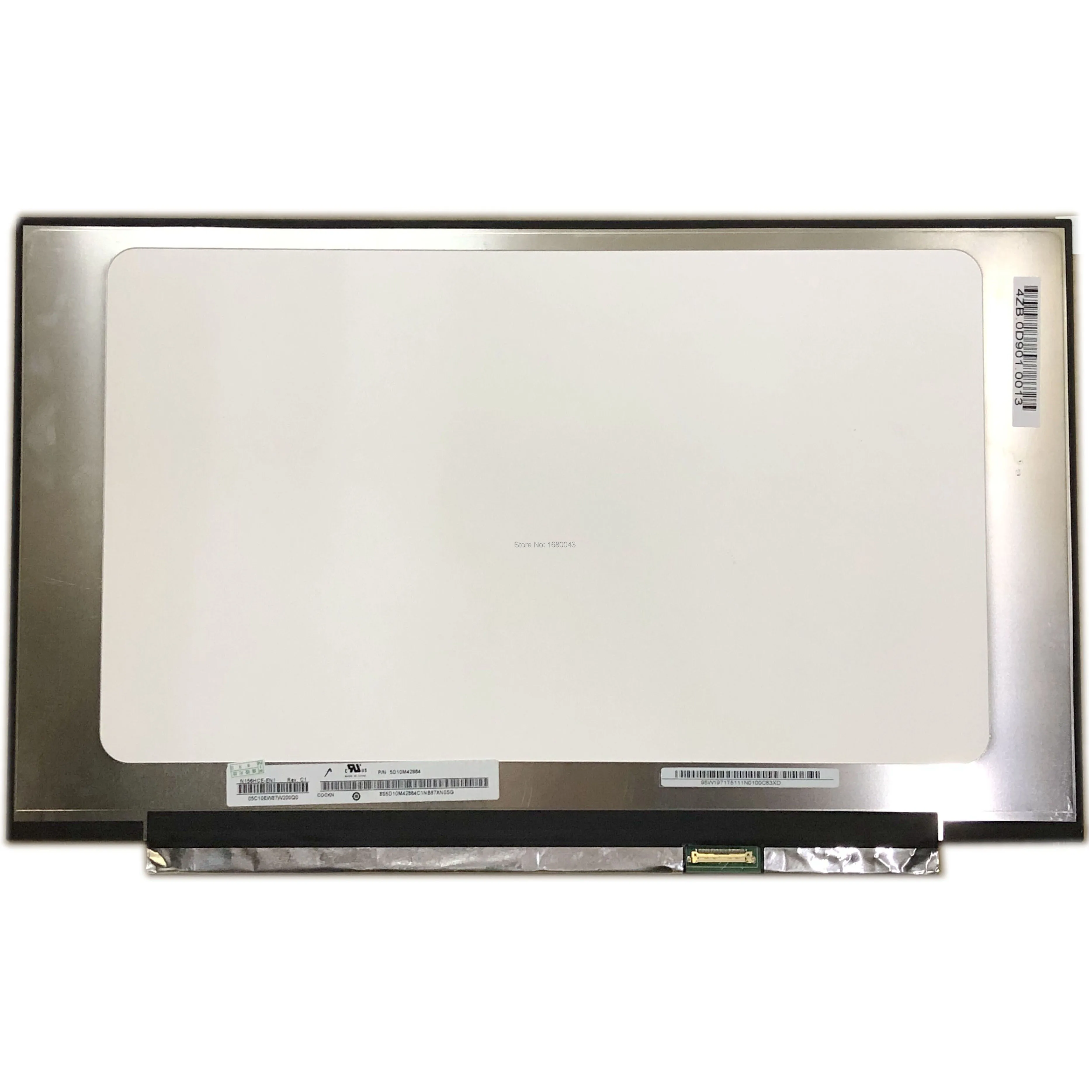 

N156HCE-EN1 Rev C1 72% NTSC 15.6" LCD Screen 1920X080 FHD IPS eDP 30 pins NON-TOUCH Panel