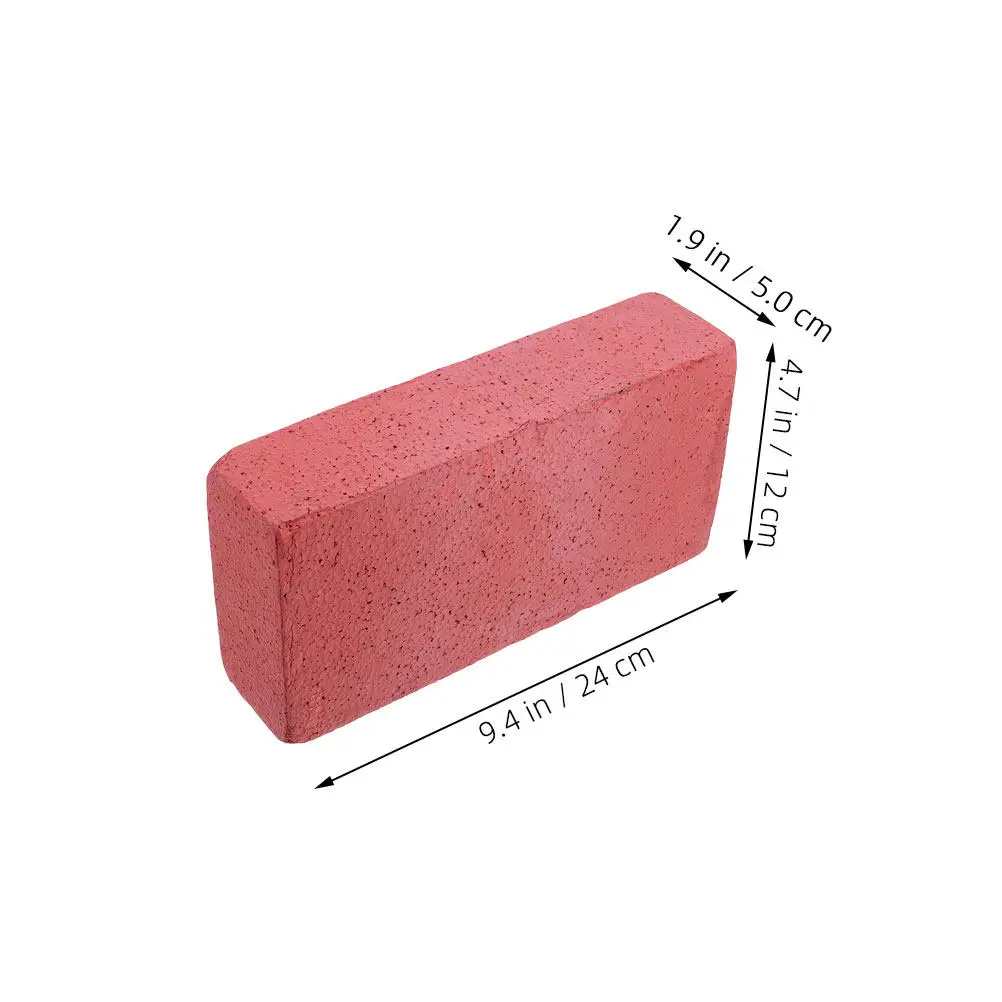4Pcs Foam Brick Fake Prop Hand Breakable Realistic Lightweight Stage Performance Comedy Halloween Prank Magician Gimmicks