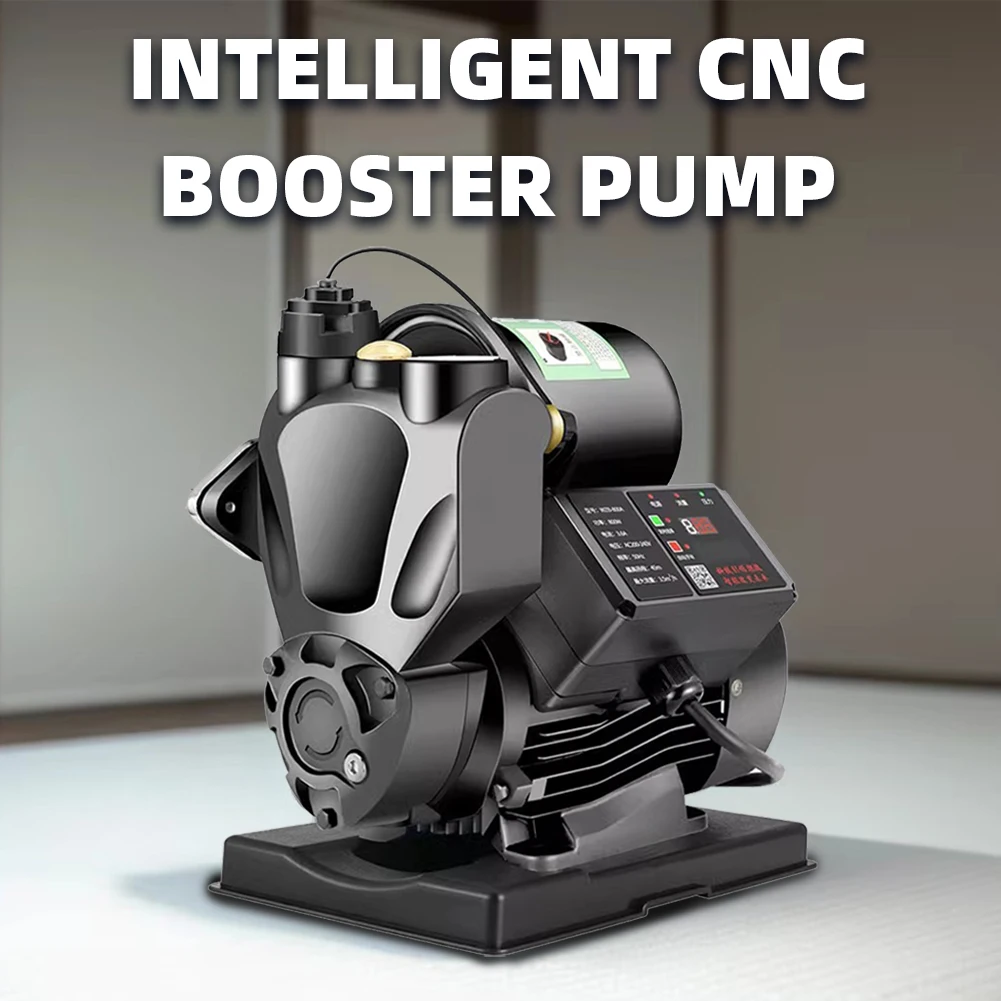 TUNGFULL 220V Water Pump Digital Display Booster Pump Automatic Tap Water Pump Pressurized Pump Mini Self-priming Pump