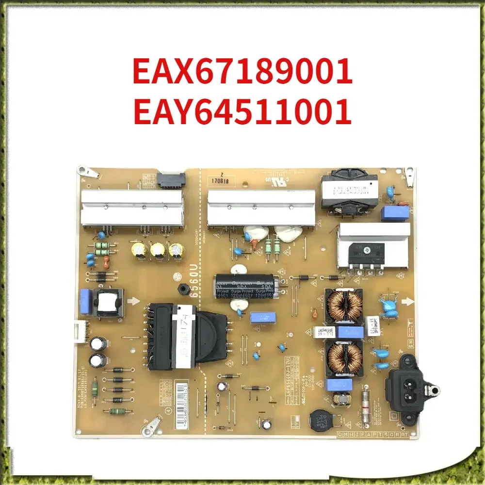 

EAX67189001 EAY64511001 LGP6560DJ-17U1 Original Power Card Power Supply Board for LG65UJ6300-CA TV Power Supply Board