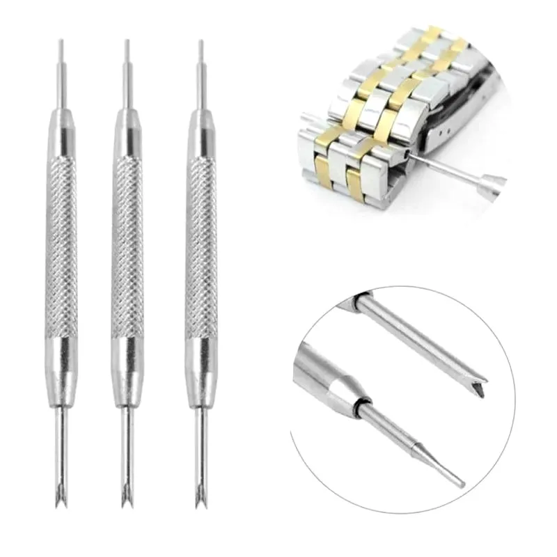 Metal Spring Bar Tool Dual‑End Watch Strap Remover Repair Tool Portable Watchmaker Tool for Installing Removing Watch Band Pins