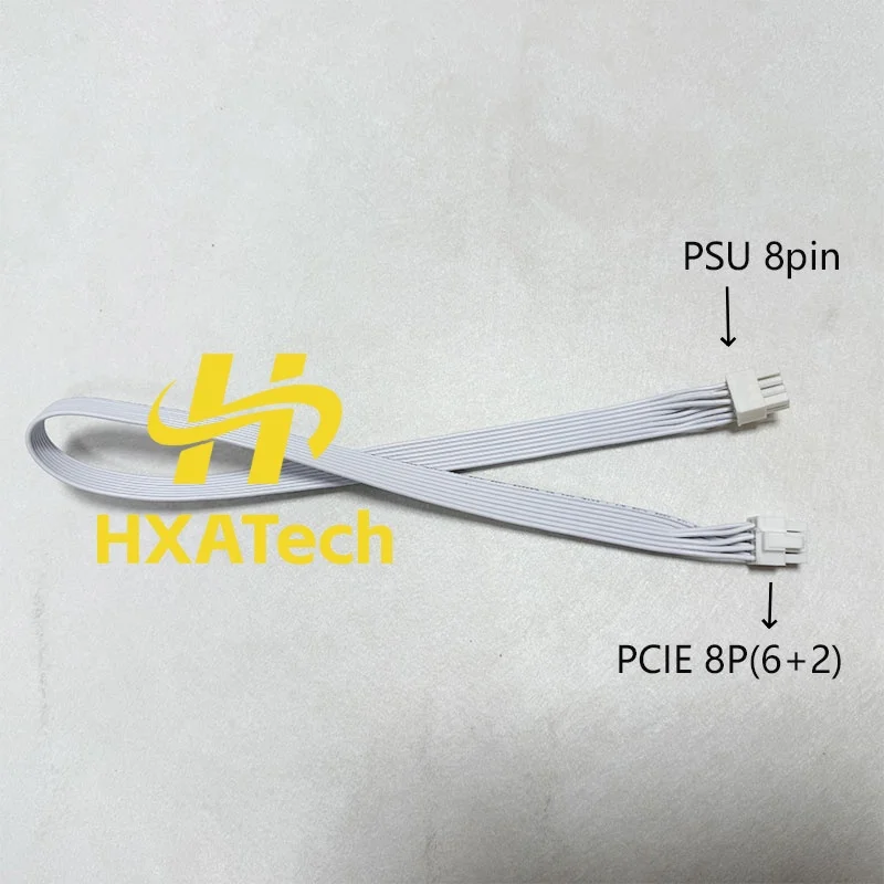 High Quality Fully White Wire 1set Cable Kit  24pin 6+2pin PCI express CPU for Seasonic Focus SPX-750 GX1000 GX750 GX850