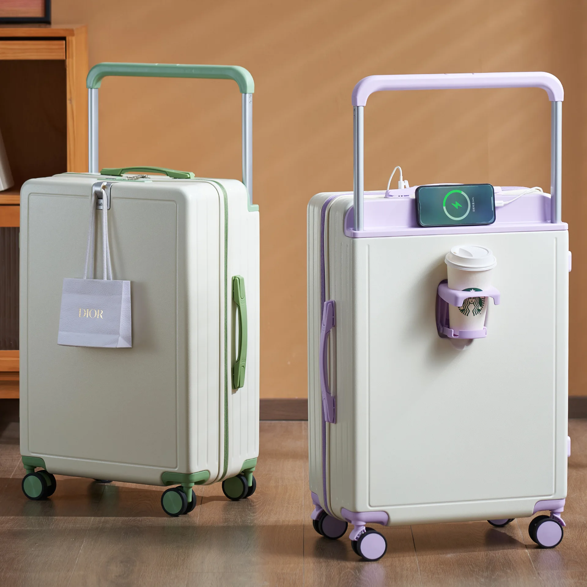 multifunctional-wide-pull-rod-luggage-20-inch-travel-password-lock-carry-on-suitcase-silent-universal-wheels-for-men-and-women