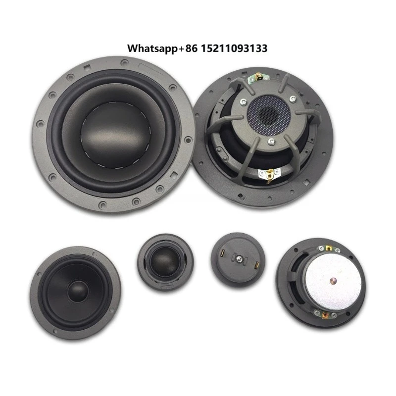 Sound Quality Car Stereo Speaker Components 23 Way Car Midrange Speaker Tweeter Fullrange 3 Way Car Speakers