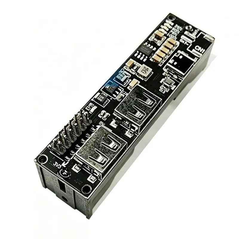 T24C TYPEC Microcontroller 18650 Lithium Battery Charging Discharge Module 3.3V 5V Power Supply Module