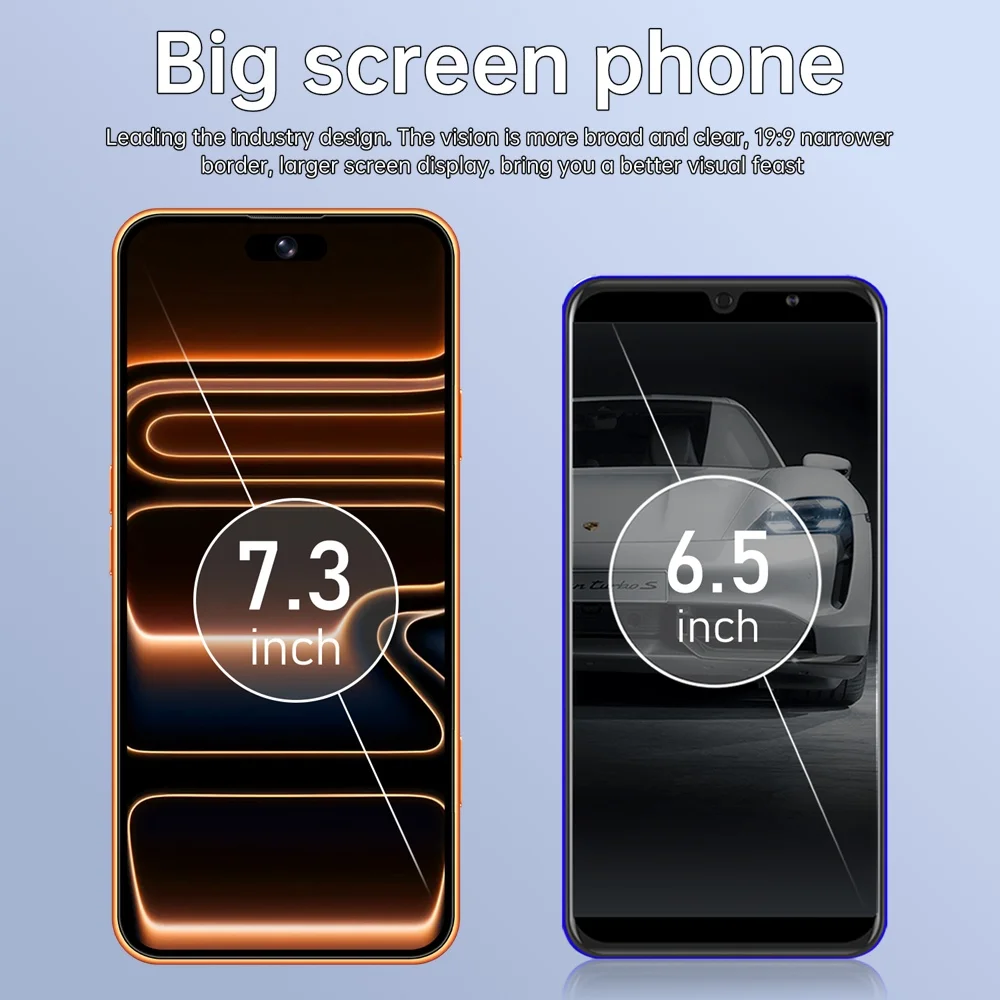 K-Touch Hot I17 Pro Max 7.3HD Cell Phone 22G+2TB Mobile Phones Android 15 Smartphone 5G Dual SIM 7800mAh Unlocked Global Version 16+48MP Cellphones