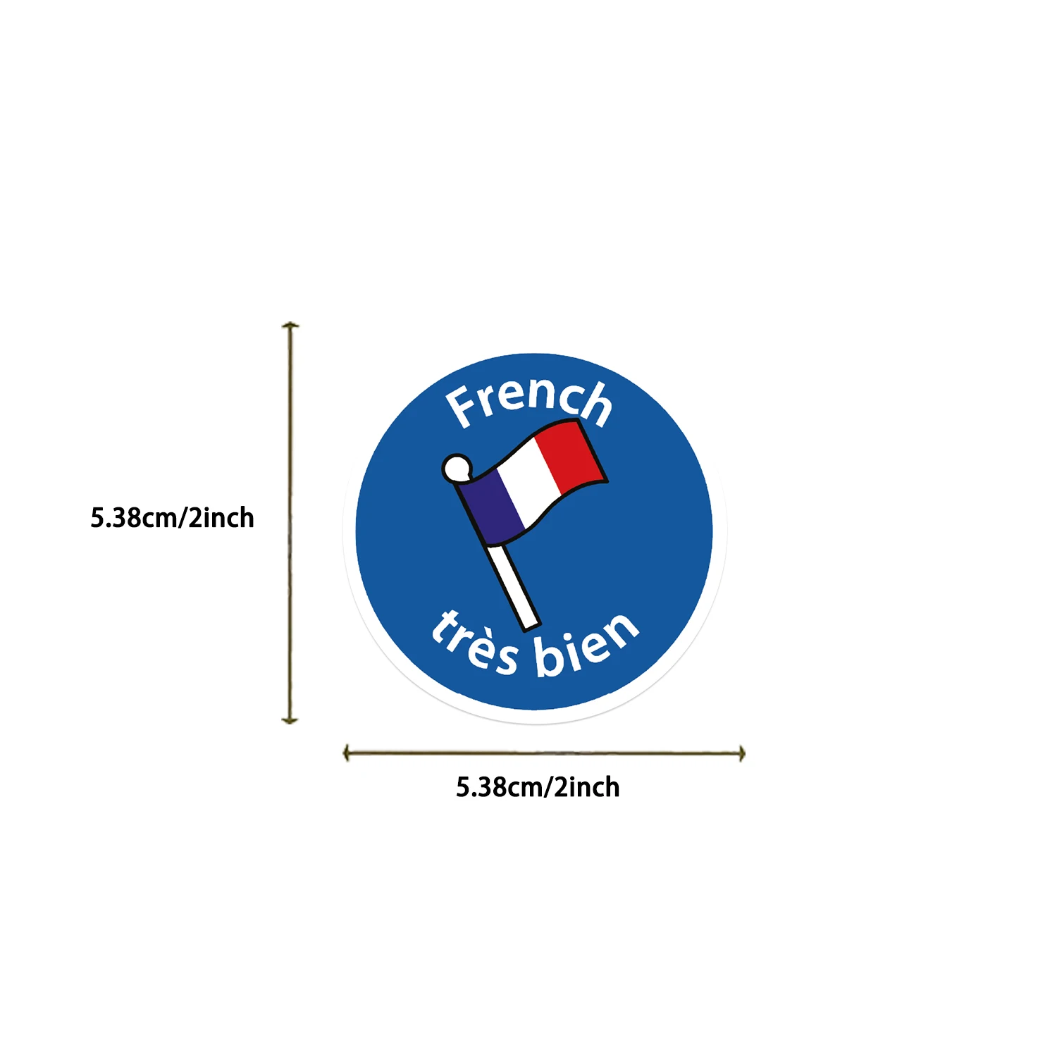 50pcs French Style Stickers For Laptop Bicycle Guitar Skateboard Decals Kid DIY Toys Graffiti Waterproof stickers