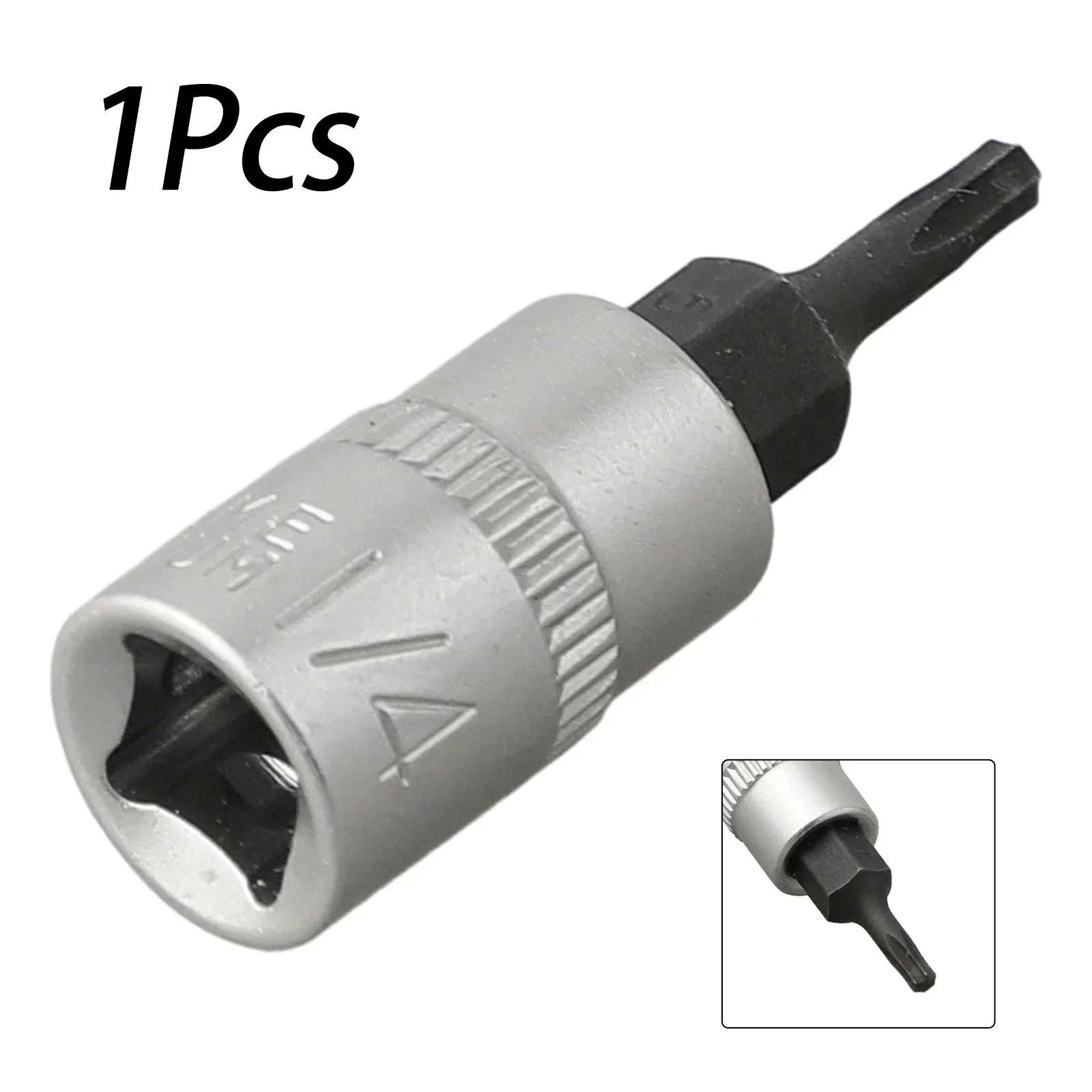 

1PC Torx Bit Socket T8/T10/T15/T20/T25/T27/T30/T40 For Factory Repair Shop 1/4 Inch Driver Star Bit Screwdriver Bit