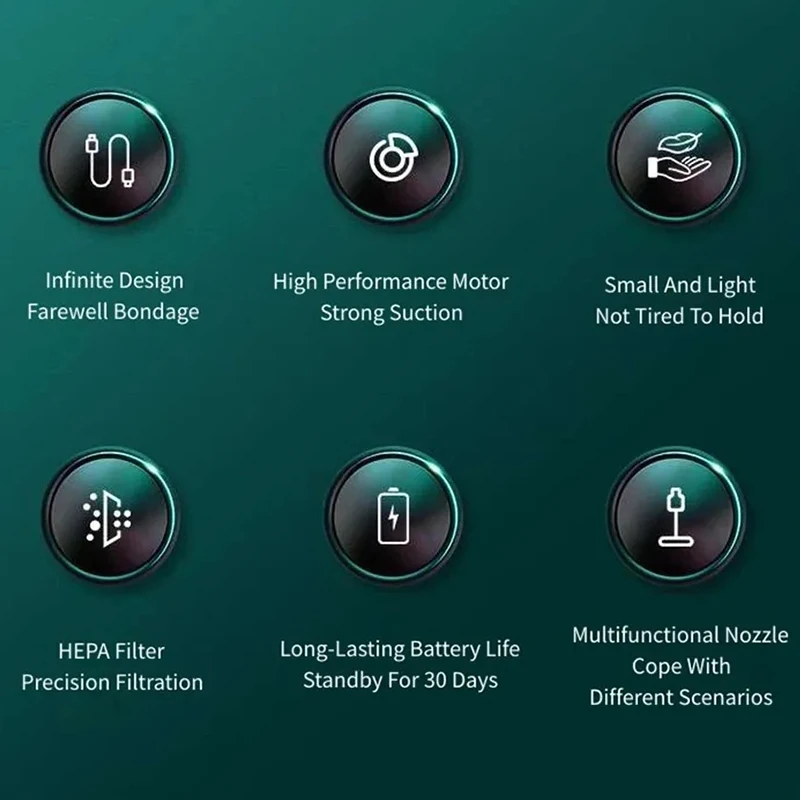 شاومي-مكنسة كهربائية محمولة لاسلكية ، شفط قوي ، محمول صغير ، ترشيح فعال للسيارة ، جهاز منظف منزلي ، Youpin ، جديد