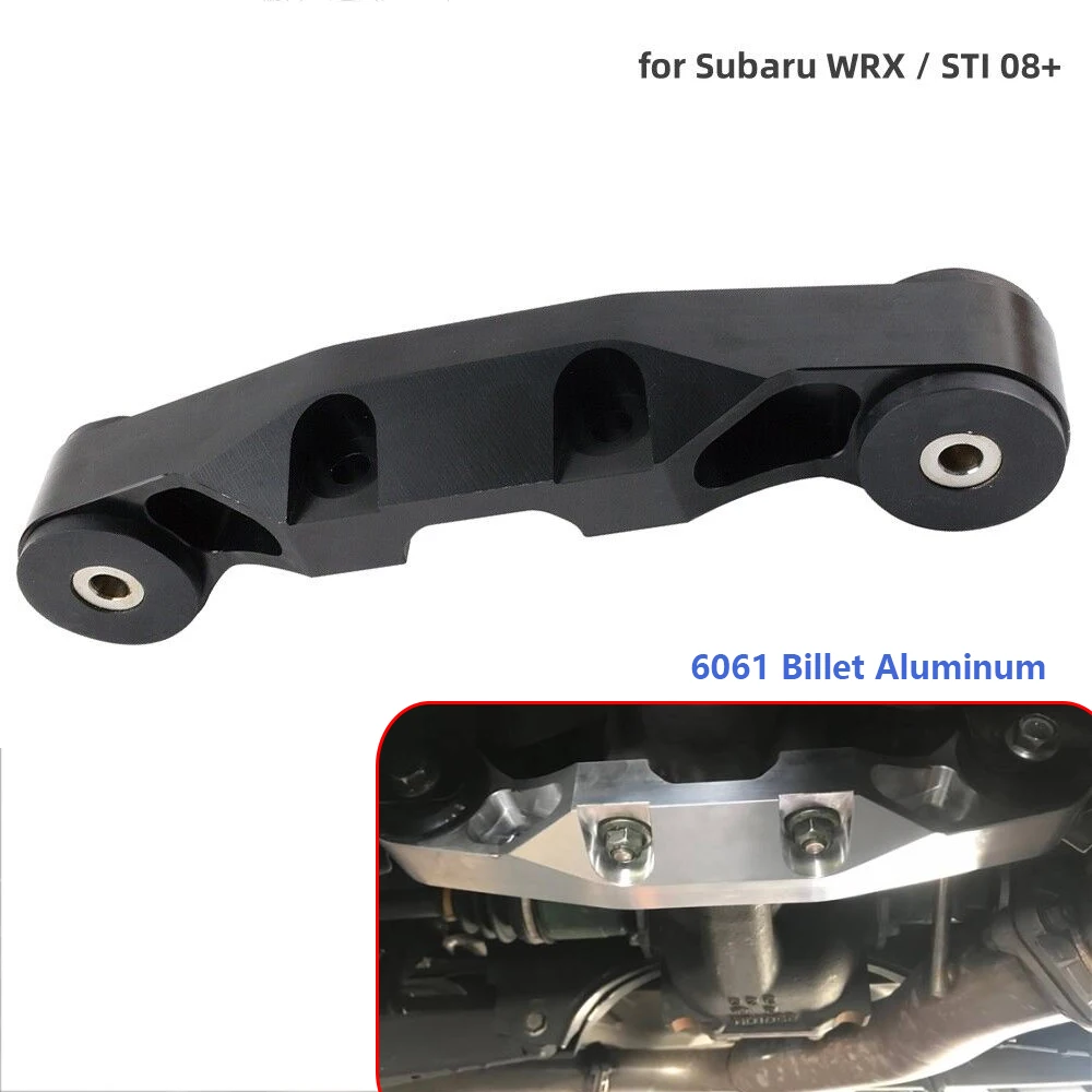 

new Billet Rear Differential Brace Torque Solution mount bracket for 08+ Subaru WRX/STI