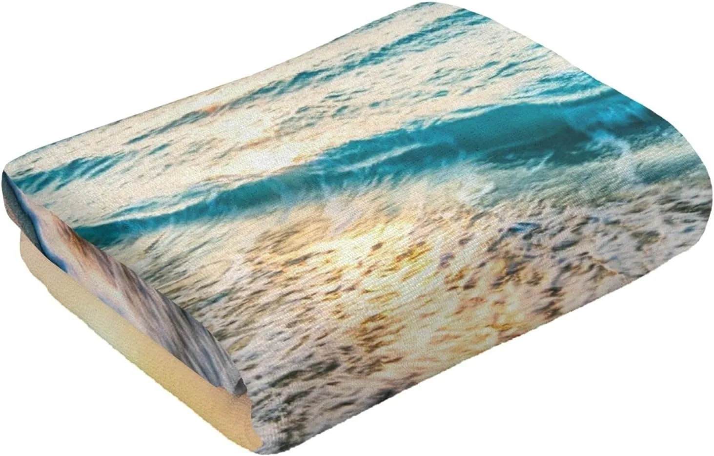 HD Ocean Waves Beach Towel for Family stuffs friends Gifts Quick-Dry Sand free For Bath Yoga Tourism Beach GYM Camping Swimming