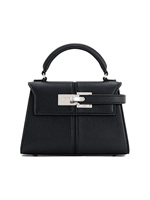 Simple women's bag fashion 2025 new handbag lychee pattern shoulder bag elegant and versatile crossbody bag