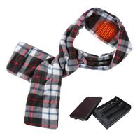 Battery Powered Winter Scarf Heated Scarf Women Heating Scarf Couple Scarf Neckerchief Plush Collar Scarves Shawl Neck Warmer