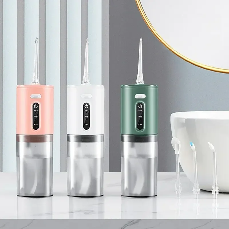 Xiaomi-Fio Portátil de Água, USB Recarregável, Irrigador Oral, Dispositivo Elétrico de Limpeza Dente, Impermeável, 3 Modos, 280ml