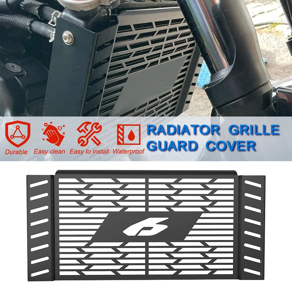 Motorcycle Radiator Grille Guard Cover Water Tank Protection Mesh For YAMAHA FZ 6 FZ-6 FZ6 Fazer 2007 2008 2009 2010 Accessories