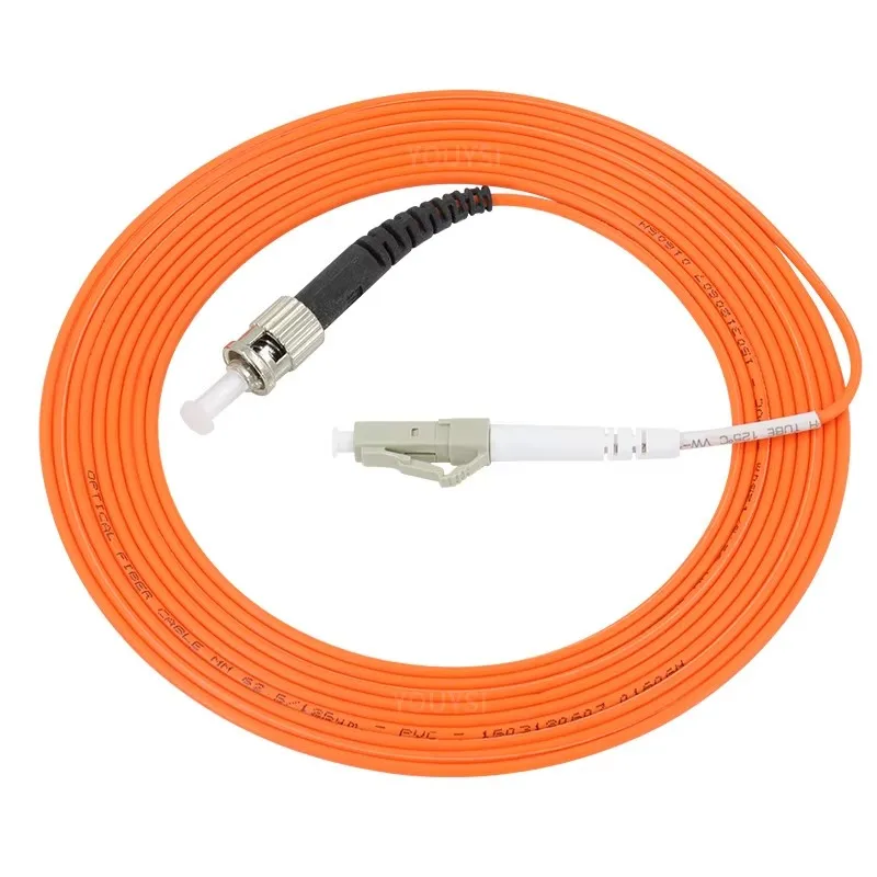 YOUYSI LC/UPC-ST/UPC Fiber Patchkabel LC-ST Multimode Fiber Jumper MM Simplex OM1/OM2 1m 2m 3m 5m 10m