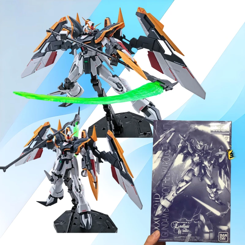 

Original Bandai Model KI TMG 1/100 GUNDAM DEATHSCYTHE EW ROUSSETTE Unit Model Kit Anime Action Fighter Assembly Model Toy Gift