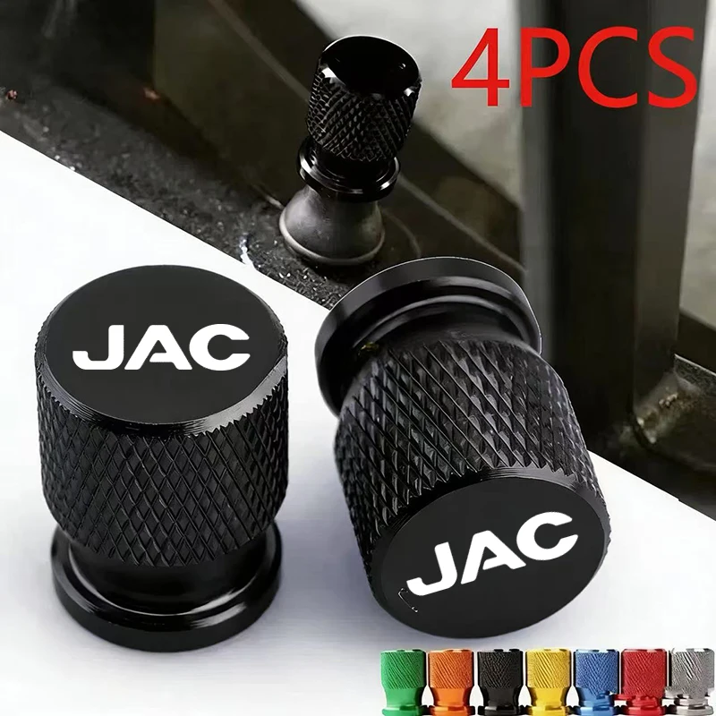 Para JAC Refine J3 J2 S5 A5 J5 J6 J4 Vapour S2 T8 4 Peças Acessórios Automotivos Coloridos Tampa de Válvula de Pneu de Carro