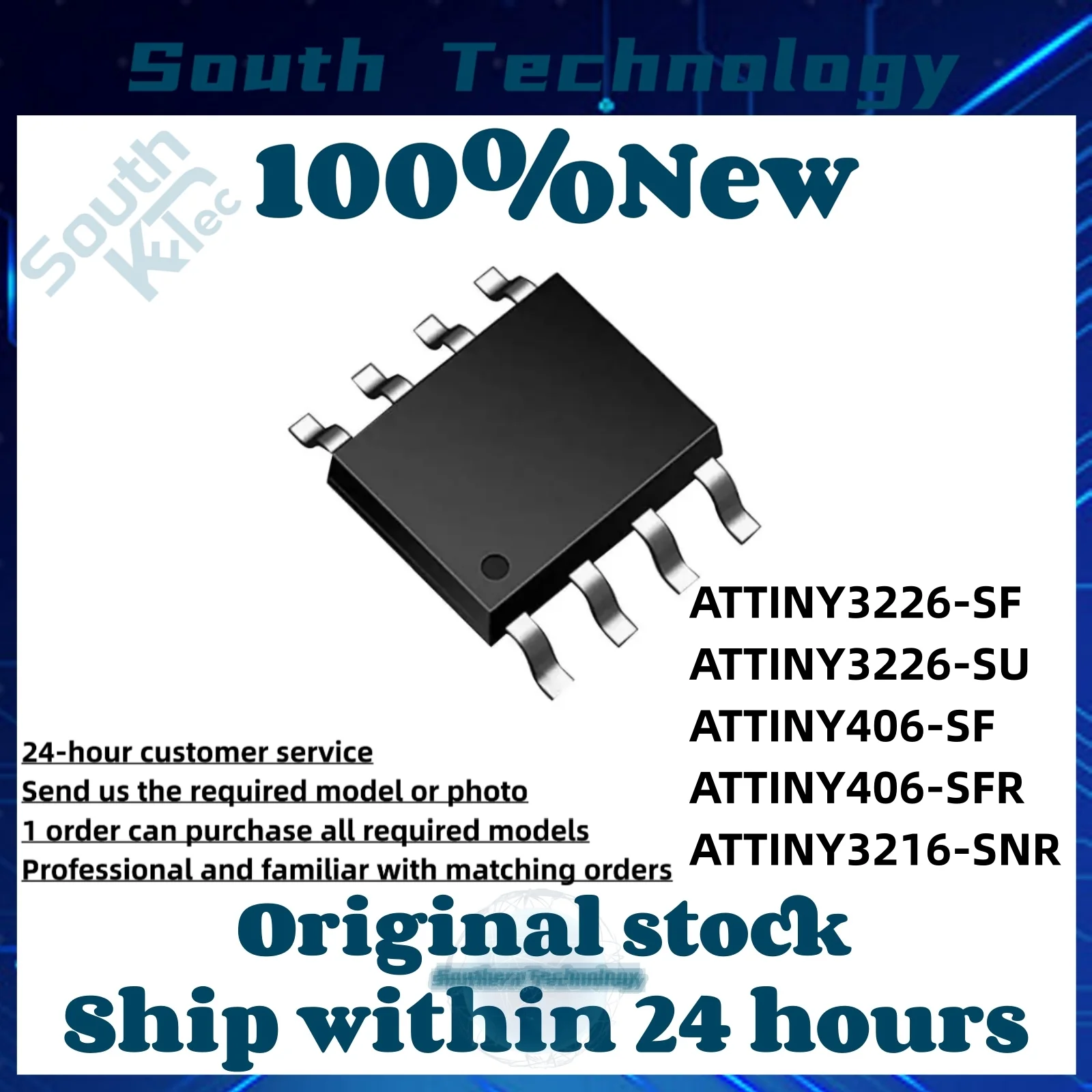 ATTINY3216-SNR ATTINY3226-SF ATTINY3226-SU ATTINY406-SF ATTINY406-SFR SOP-20, 오리지널 재고, 1 개/로트, 신제품