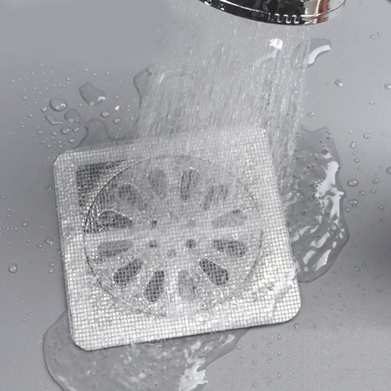 Conveniente Hair Drain Stickers Set, Single Use Drain Stickers Set, Fácil de usar