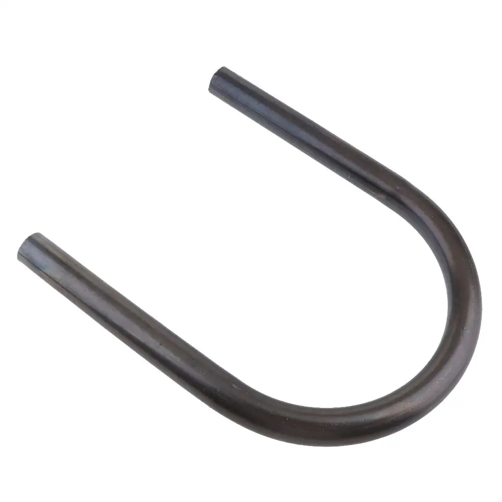 End Flat Rear Seat Loop Metal Frame Hoop 175mm Width Universal Motorcycle Bracket for Retro Bench Chopper Modification Upgrade