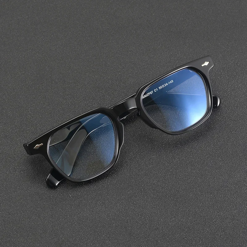 

Высококачественная оправа для очков ручной работы с защитой от синего света для женщин, дизайнерская, японская, из толстого ацетата, для мужчин, для коррекции близорукости