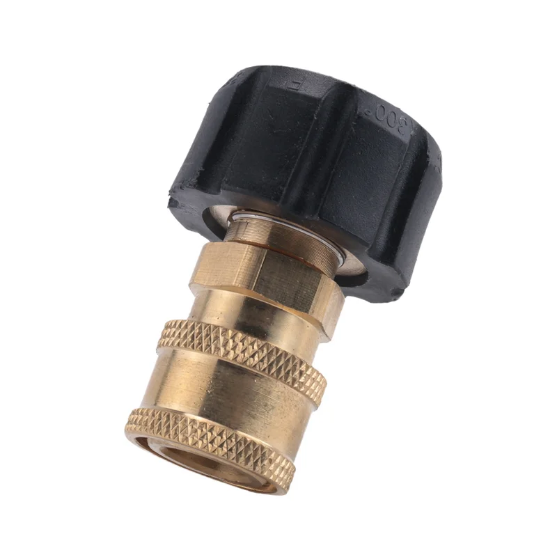 

AB42-2Pc 1/4 To M22 Quick Connector High Pressure Car Washer Quick Coupling Water Tube Adapter Joints