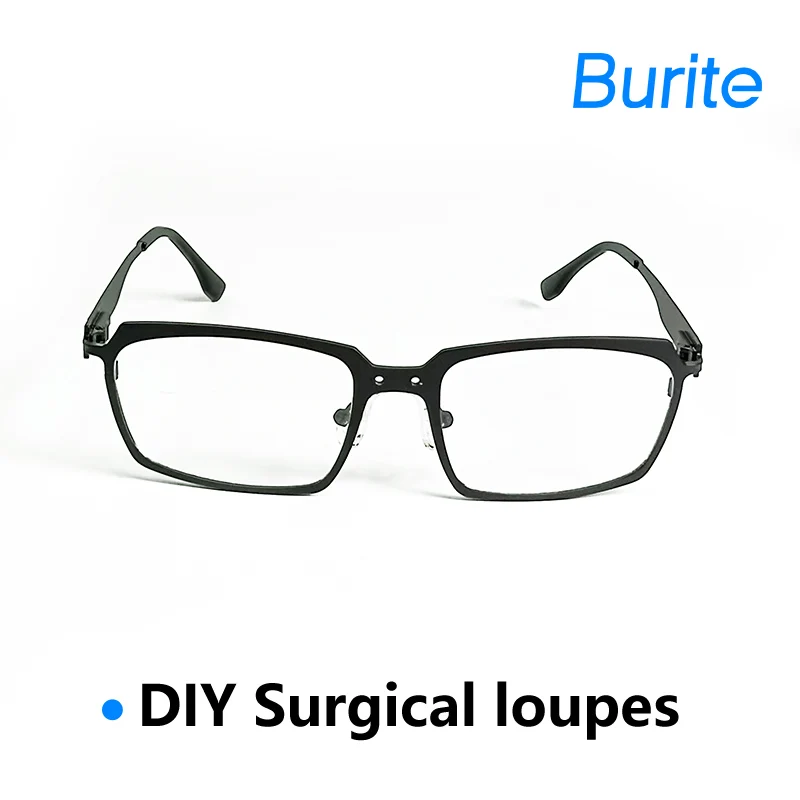 

Burite Frame with Holes Dental Loupe Accessories or Brass with Holes for Binocular Dental Loupes Magnifier Accessory Part