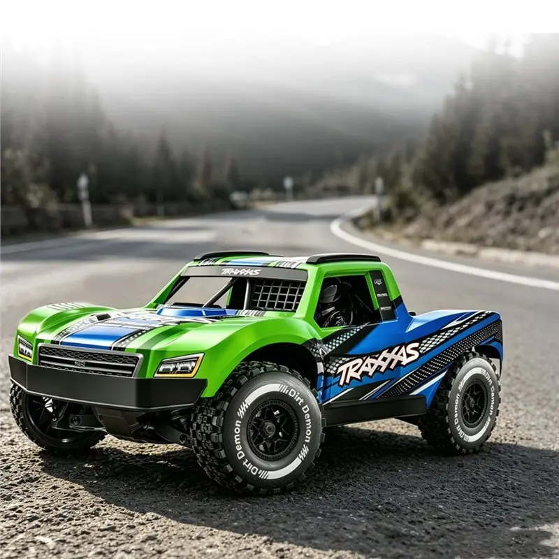 X18A-4PCS 80 mm Short Course Off-Road-Reifenräder für 1/14 1/16 für TRAXXAS Mini Slash RC Upgrade-Teile Schwarz