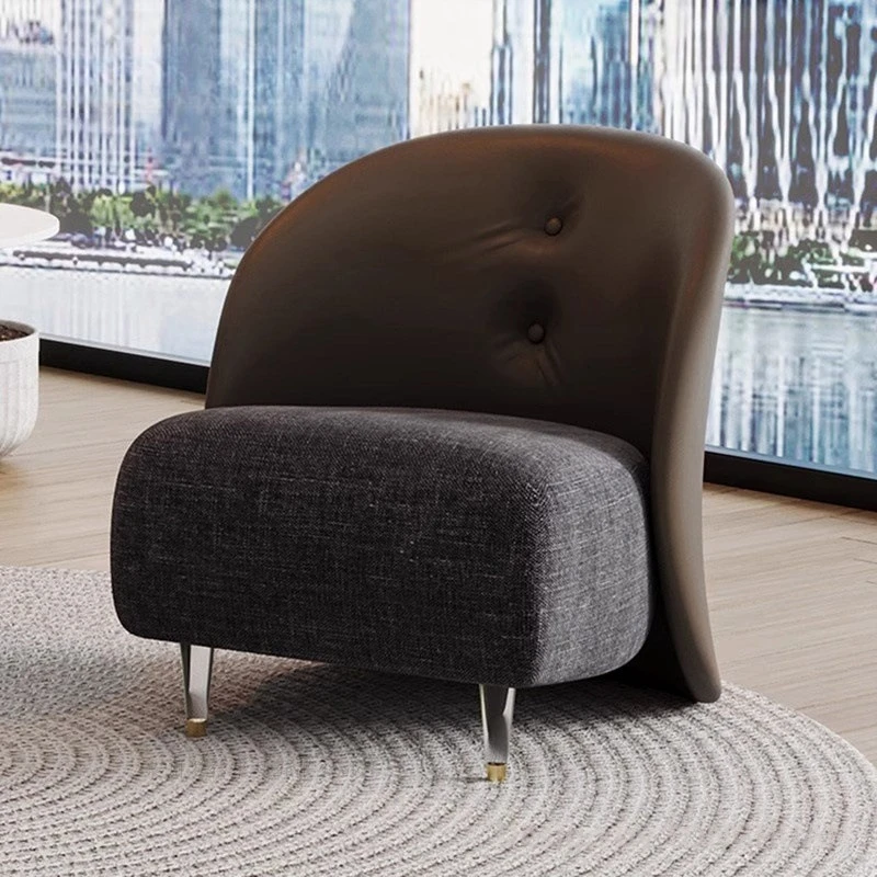 For Single Sofa Chair, Living Room, Beauty Salon, Lounge Area, Reception and Negotiation, Light Luxury Leisure Chair