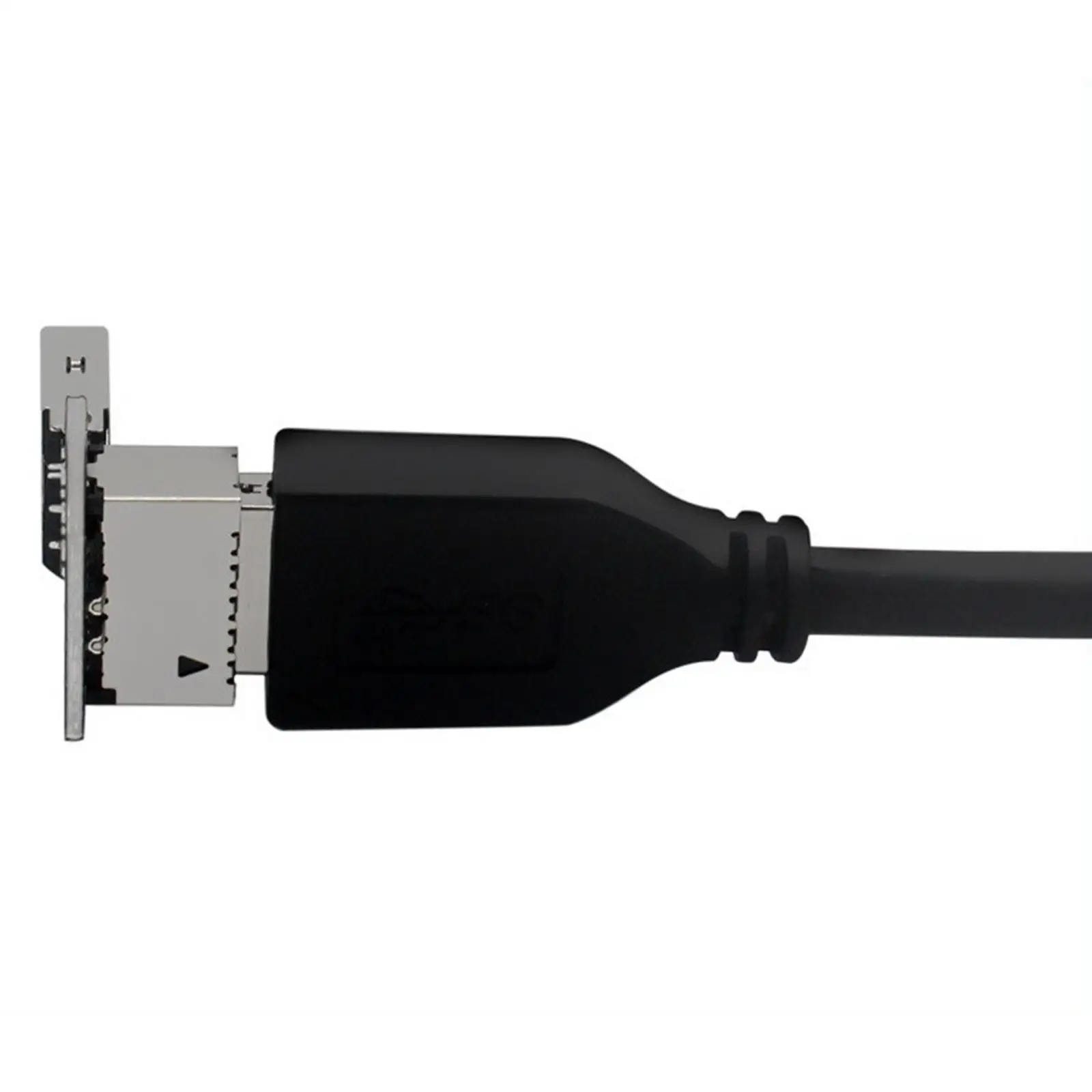 USB 3.1 Front Panel Socket Type E Adapter Professional Save Space Compact for Computer Motherboard PC Electronic Accessories