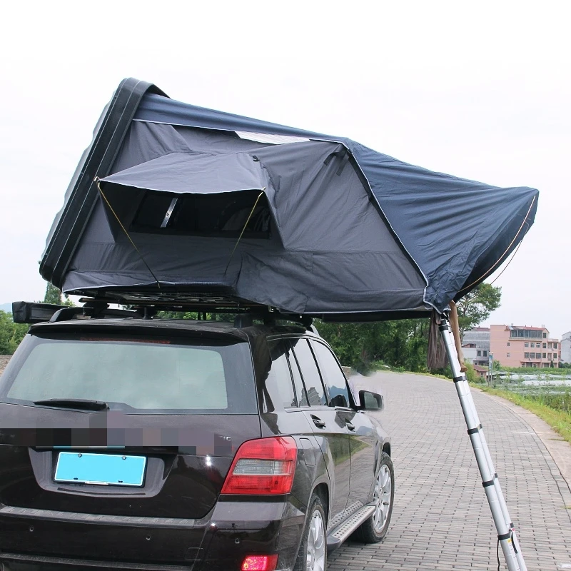 Diluc 2.1*2.1m Overland 4wd Big Size Ultra-light Weight Hard Shell a Variety of Colors Car Roof Top Tent