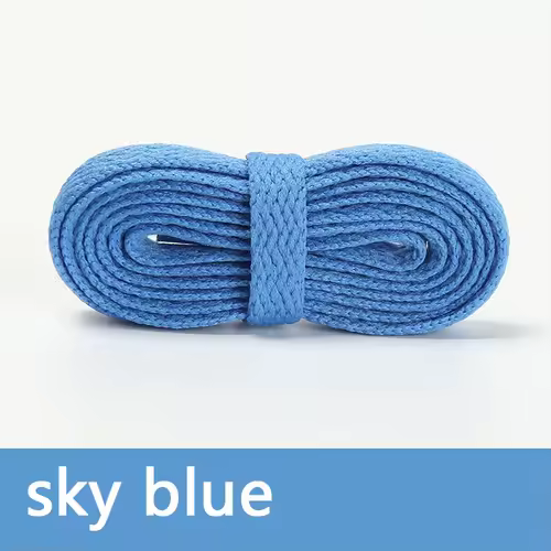 60cm~180cm Thicken Laces for Sneakers No Elasticity Flat Shoelaces Colored Shoe Laces for Shoes Classic Soft Shoestrings - Image 19