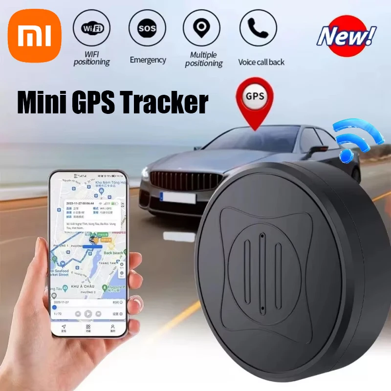 

Xiaomi Mini GPS Tracker Car Locator Pet Kids Smart Sports Tracking Device Portable Tracker Prevent Loss Smart Finder iOS Android