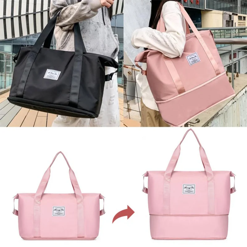 [Domestic Delivery] Expanding Boston Bag Basic Type/Carrier Bag/Travel Bag/Travel Bag/Large Capacity copper bag/folding bag