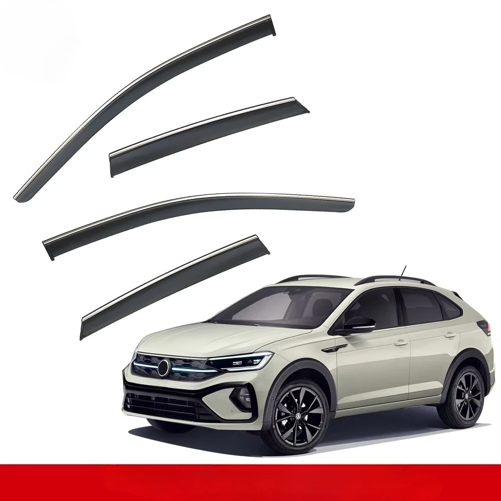 4Pcs Car Window Deflector Set for VW Taigo 2021+ - Ultimate Weather Protection & Vent Visor